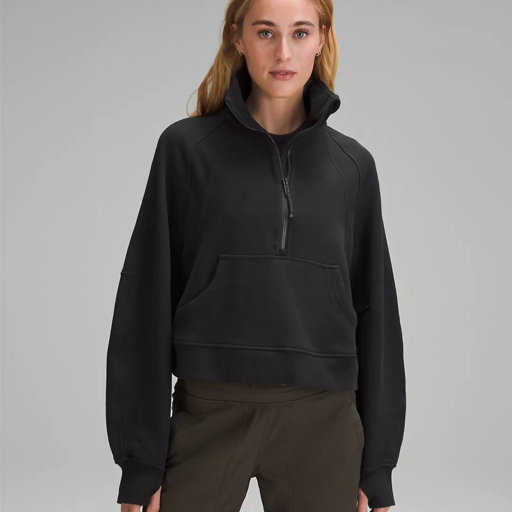Lululemon Scuba Oversized Funnel-Neck Half Zip